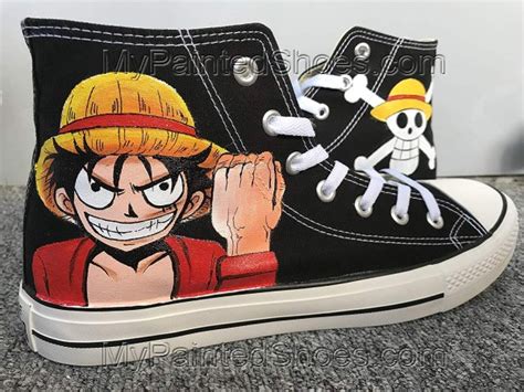 one piece themed shoe design.